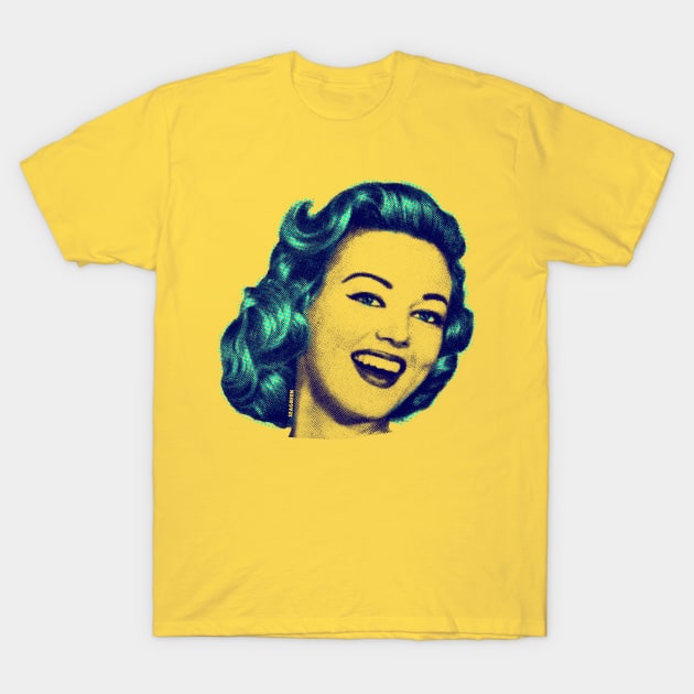 Glam Pop Art T-Shirt by SeaGreen